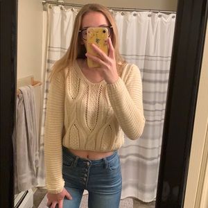Windsor Sweater Crop Top